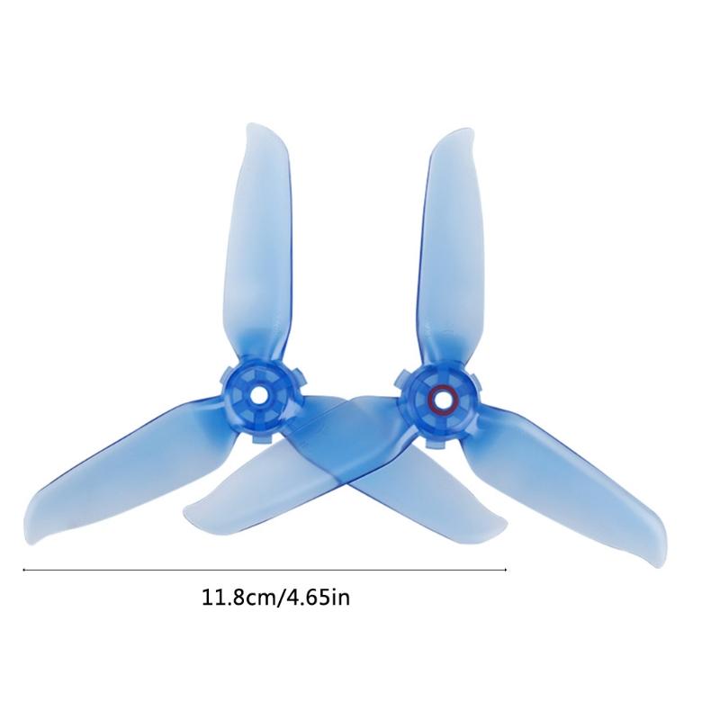 3-blade Propeller Props FPV Propeller for Tiny Whoop FPV Racing Drone Quadcopter Propeller Props FPV Brushless Motor 4x