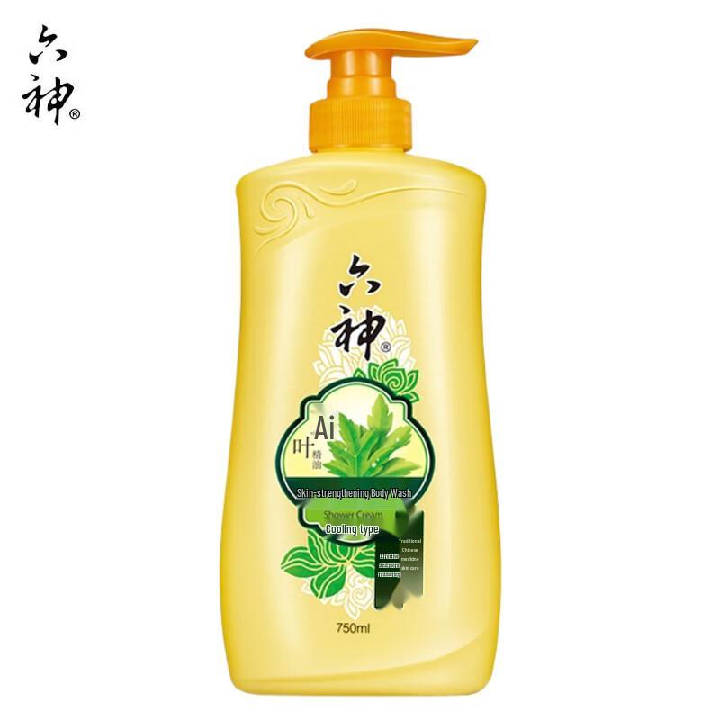 Liushi Mugwort Cooling Shower Gel