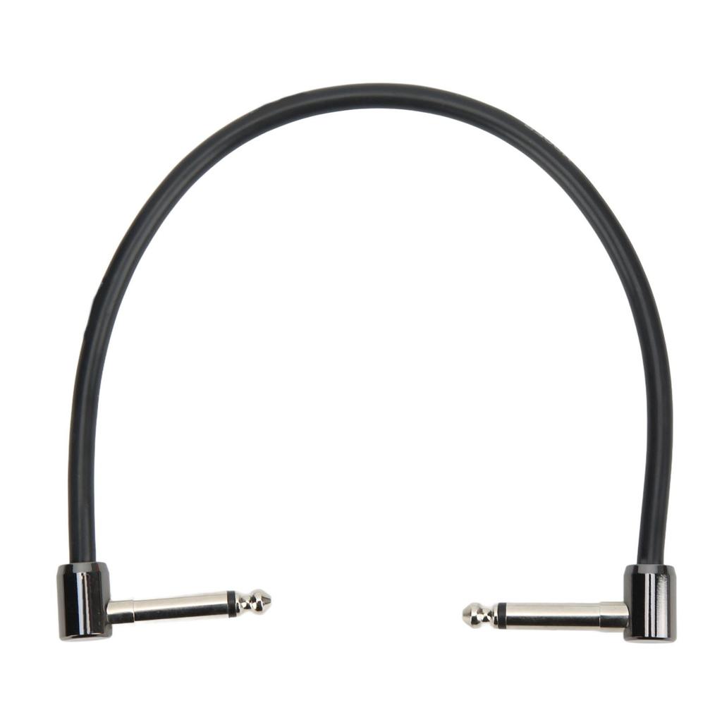 Guitar Patch Cable Pedal Connector Wire 30cm Instrument Accessory for Folk Electric Bass