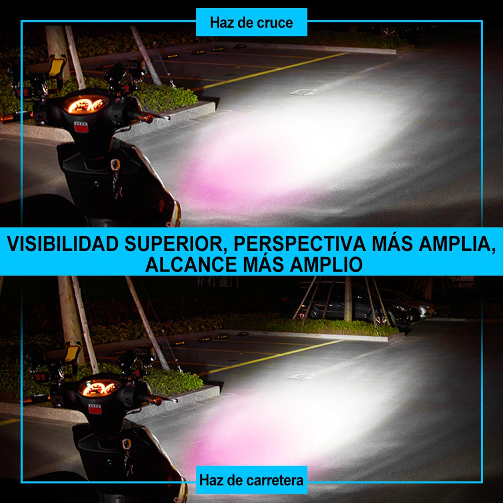 

H4 Мотоциклетные фары светодиодные фары прочные лампы фары легко красный