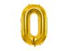 Number ''0'' Foil Balloon, 86cm, Gold