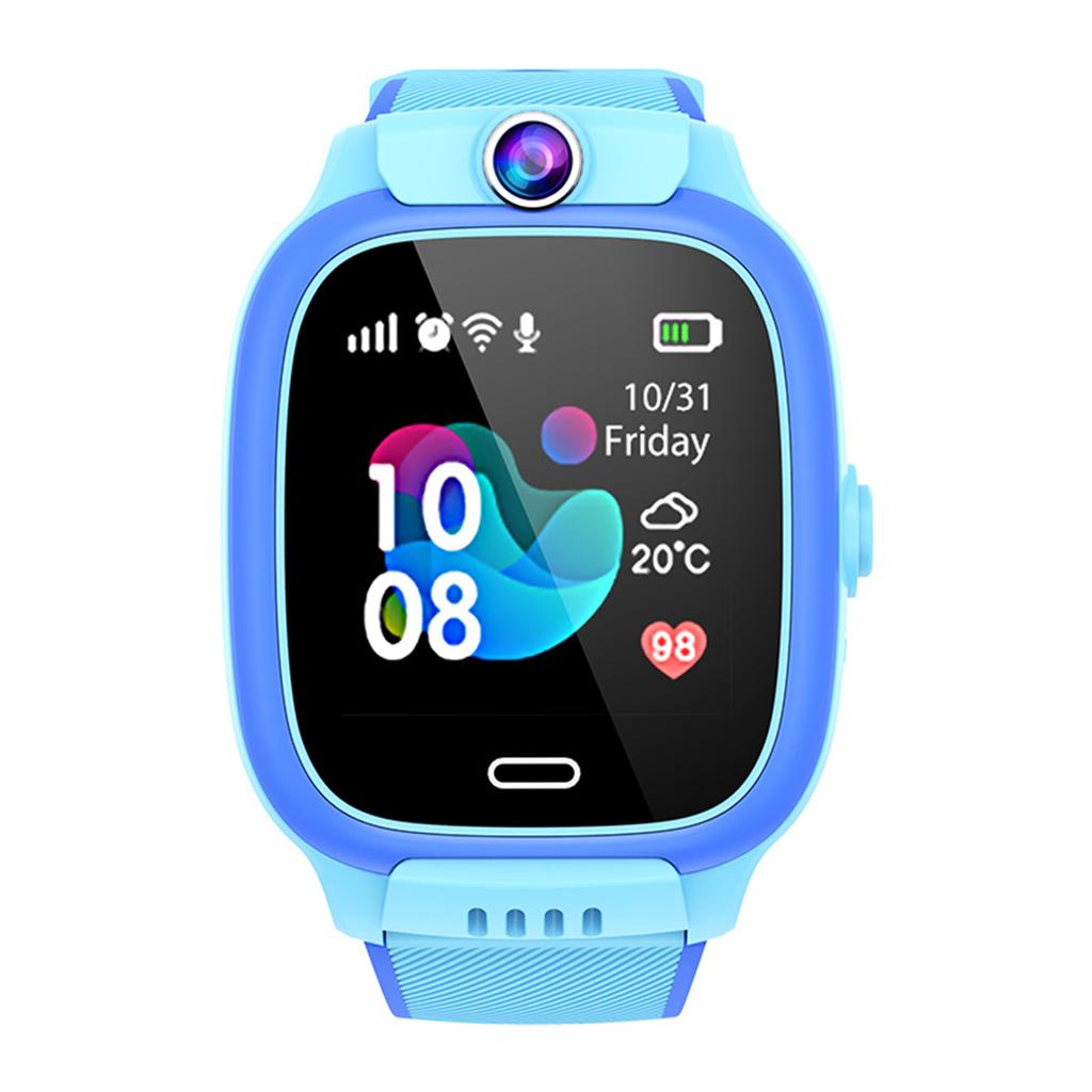 Kids Smartwatch with Phone Calling SOS Weather Photo Alarm Function Children Smartwatch WIFI LBS Real-time Positioning
