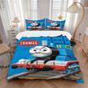 Thomas Train Adventure Print 3Pcs Bedding Setduvet Cover With 2 Bedropillowcase Home Birthday Gift