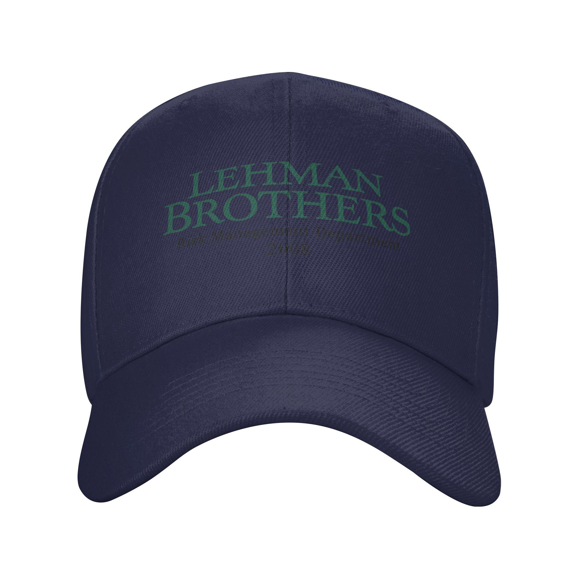 

Lehman Brothers Risk Management 2008 Financial Crisis Intern Casual Baseball Cap Summer Trucker Hat Outdoor Sport Snapback Cap One Size
