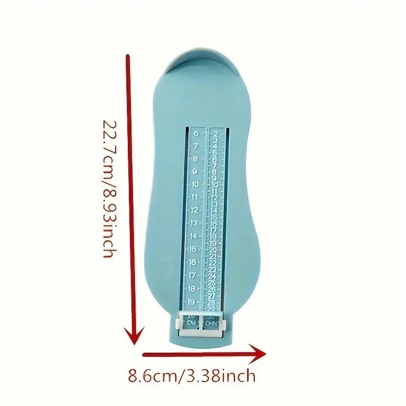 Professional Baby Infant Kids Foot Sizer Gauge Tool Children Shoe Size Measuring Ruler Accurate Length Calculator For Parents