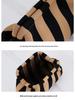 2025 Versatile Striped Knitted Handbag: Cloud Design, Large Capacity, Color Block, Daily Use.