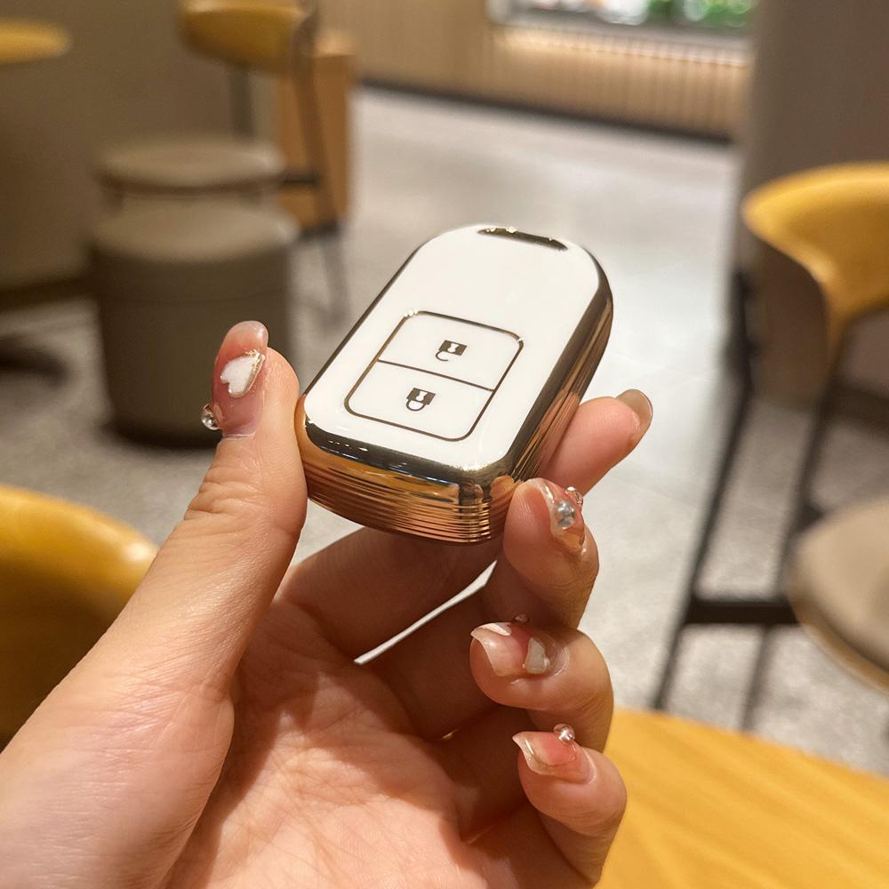 2 3 4 butoane TPU husă pentru chei de mașină la distanță pentru Honda Civic Accord Vezel Fit CRV HRV Crz Hrv Polit Jazz Jade Accesorii