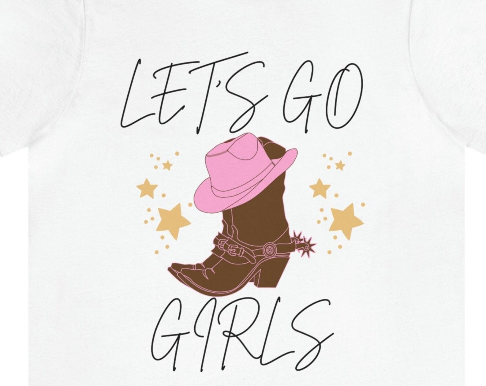 Let s Go Girls Graphic Tee, Let s Go Girls T-Shirt, Retro Graphic Tee, Gifts for Her, Gift, Bachelorette Bridal Party Shirts, Girls Trip 4XL
