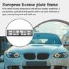Kennzeichenhalterung Kfz-Kennzeichenrahmen Europa Limousine LKW Und Nutzfahrzeug Zubehör Wetterfest