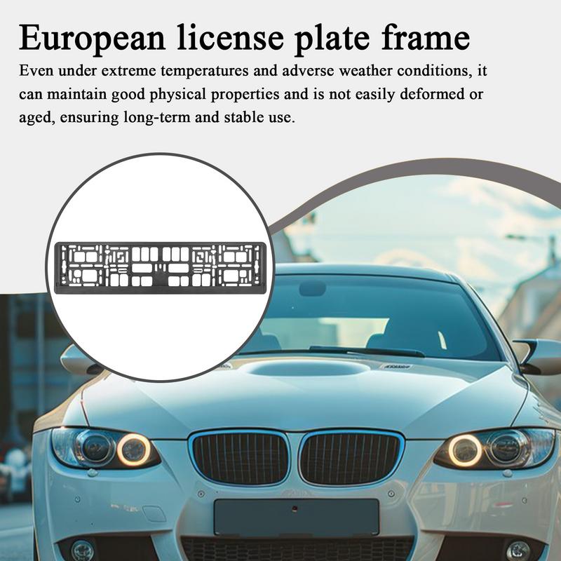 Kennzeichenhalterung Kfz-Kennzeichenrahmen Europa Limousine LKW Und Nutzfahrzeug Zubehör Wetterfest