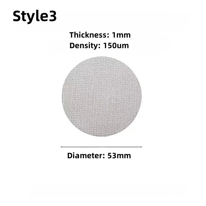 51/53/58mm Reusable Coffee Filter Screen Stainless steel Heat Resistant Mesh Portafilter Coffee Puck Screen for Espresso Machine