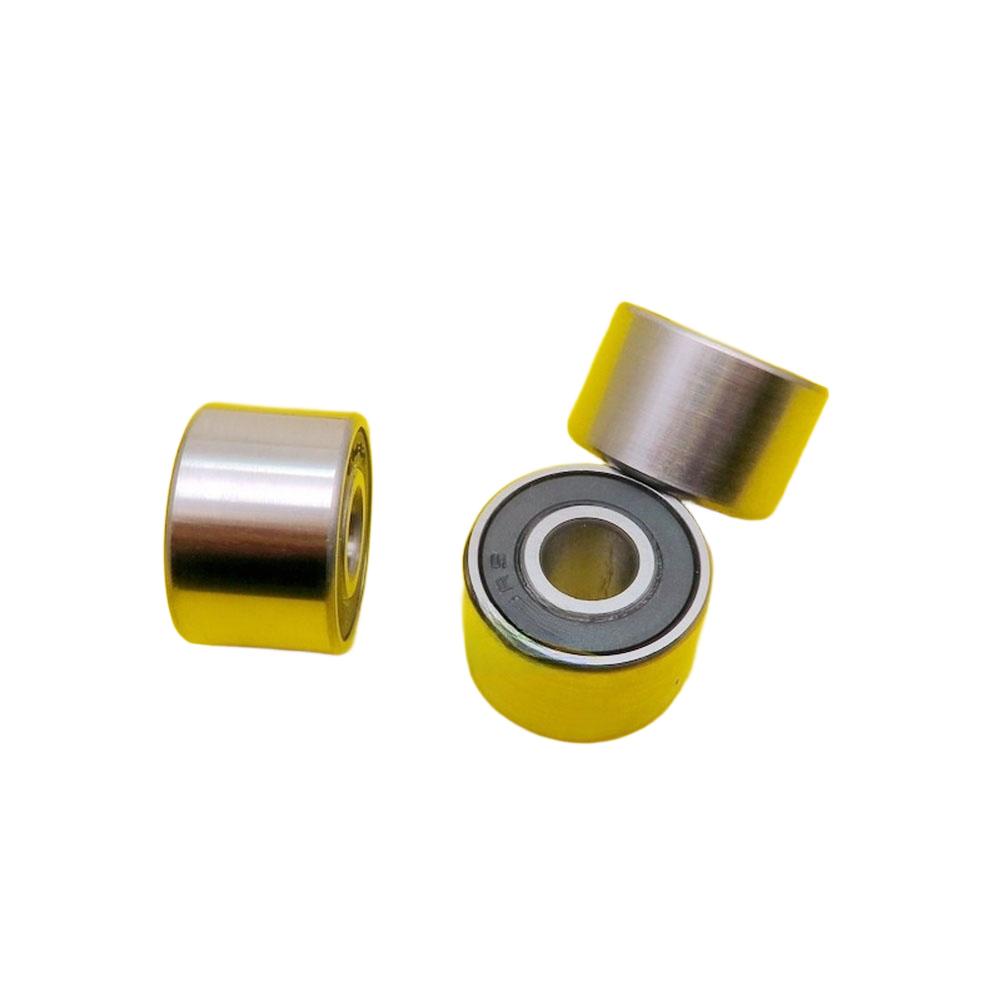 Roulement à billes étanche 608W14 2RS Alésage 8 mm Diamètre extérieur 22 mm Largeur 14 mm pour machines textiles et systèmes de moteurs