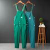Herren Latzhose Dungarees Lässige Jumpsuits Streetwear Jogger Mehrere Taschen Mode Hosenträger Herren Cargohose Overalls 5X
