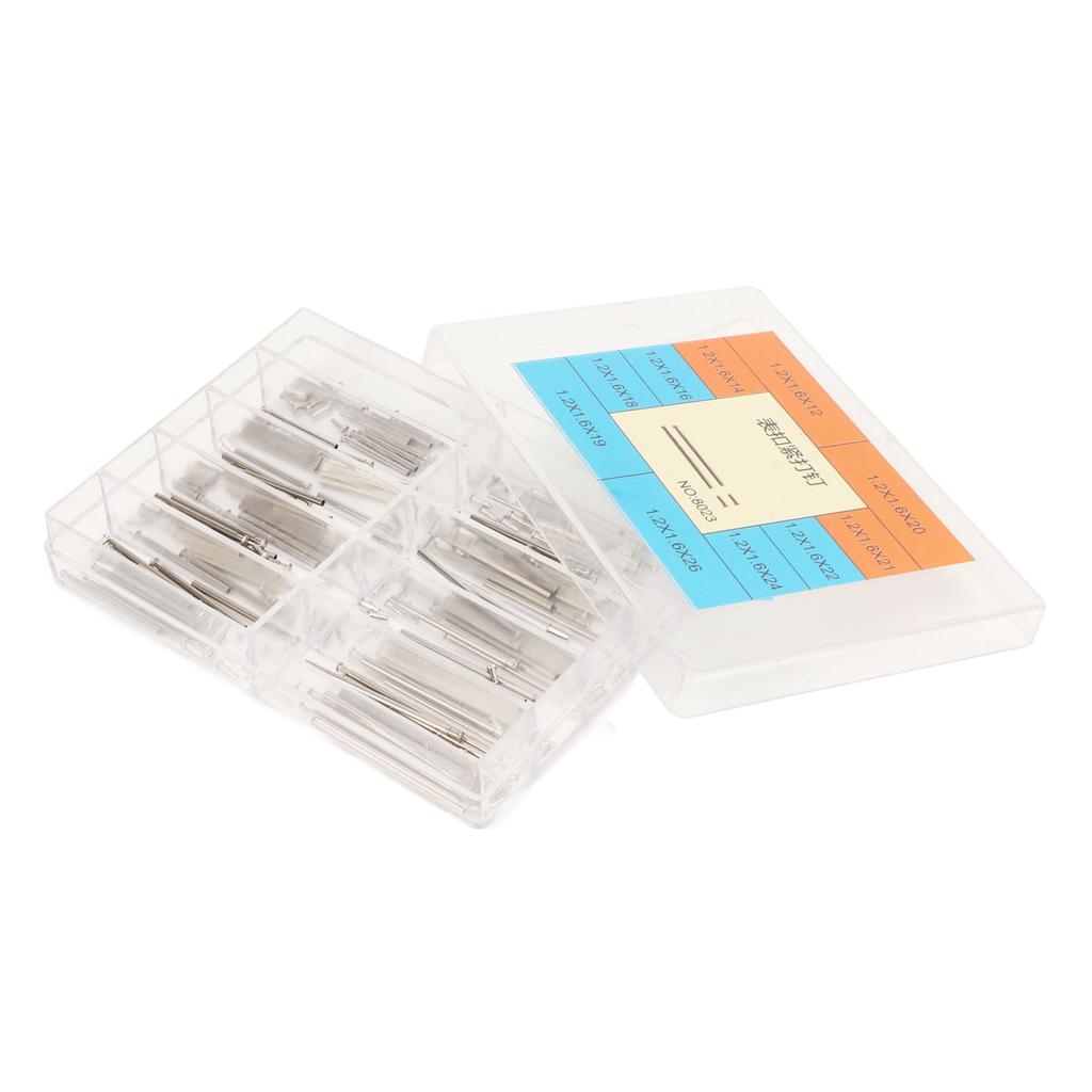Watch Band Clasp Tube Friction Pin Stainless Steel Pressure Bars Pins Rivet Ends Repairing Accessory