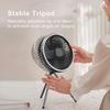 Portable Camping Fan 10000mAh 5000mAh USB Rechargeable Wireless Ceiling Electric Fan With LED Light For Home Office Travel Camp