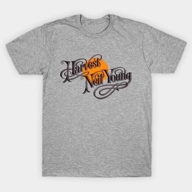 Neil Young Harvest Classic T-Shirt Short Sleeve All Sizes S To 5 XL Unisex T-Shirt