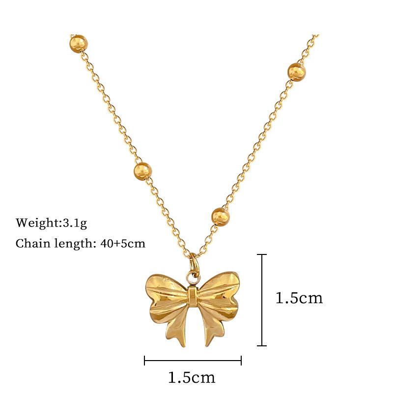 Real Gold Cold Necklace In The E-Commerce Good Goods Furnace, Women'S Collarbone Chain With Jewelry