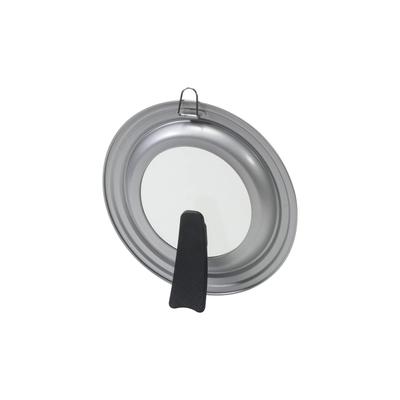 Pearl Metal Pot Frying Pan Cover Pan Cover Stand Type with Glass Window Silicone Processing Chiiino 18~20cm HB-6566