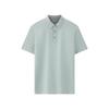 YOUNGOR Men's Comfortable Soft Short-Sleeve Polo Shirt