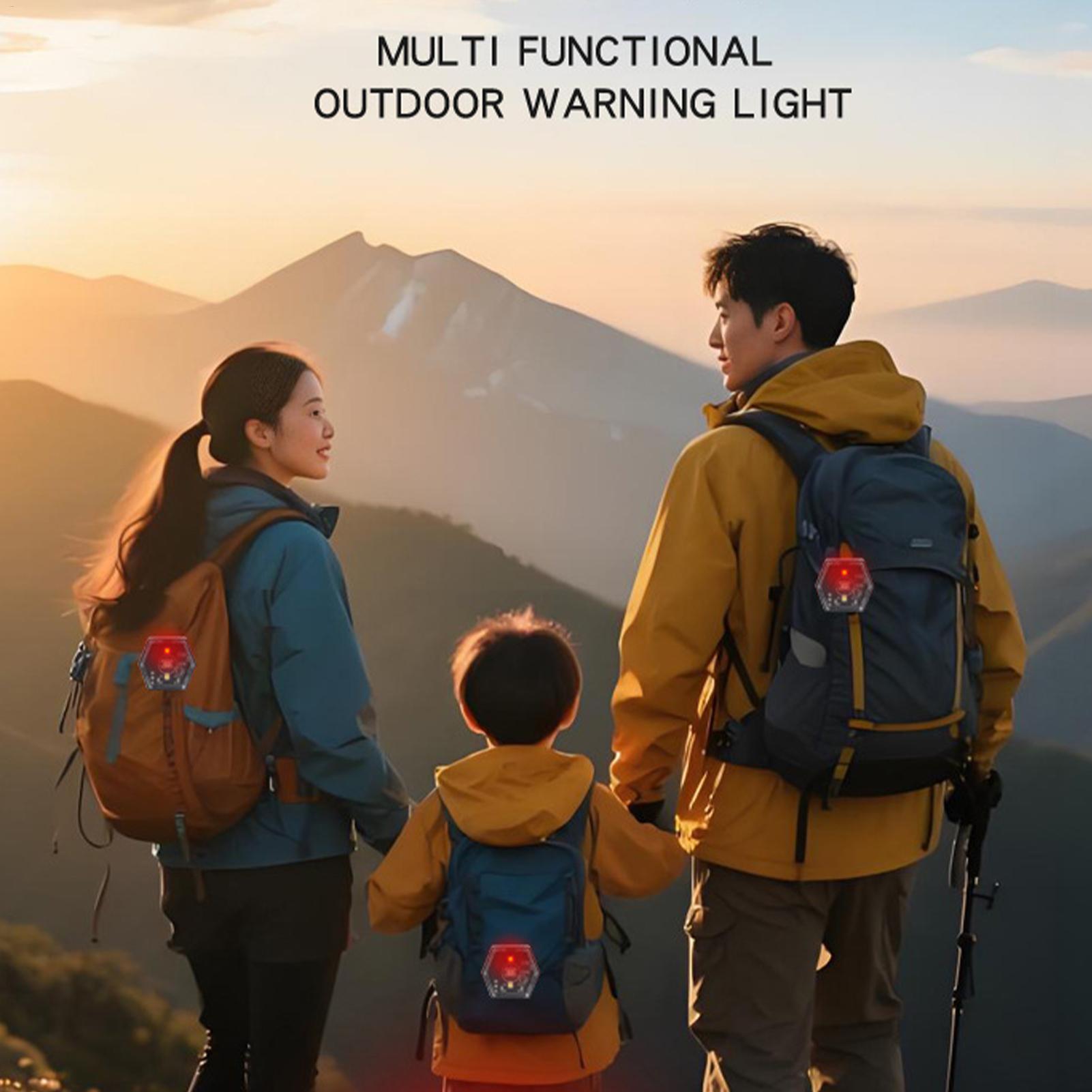 LED Running Lights Waterproof Night Running Lights Double-Mode Adjustable High Brightness Bike Rear Lamp Lightweight Safety China Mainland