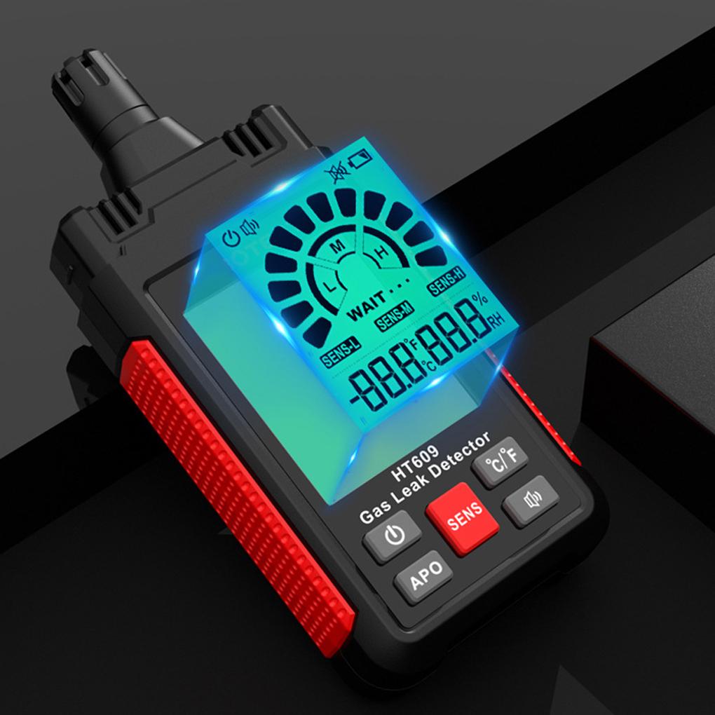 Combustible Gas Detector Analyzer Measure Tester Propane Leakage Display