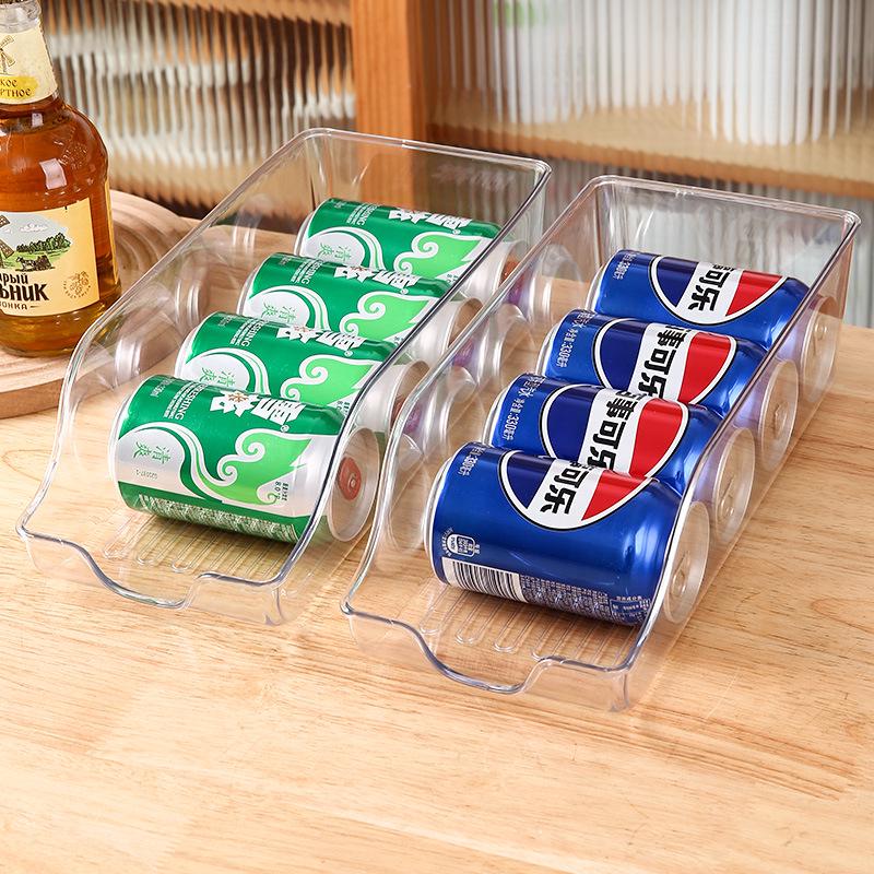 Beverage & Food Organizer Rack for Refrigerator & Kitchen