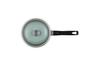 LE CREUSET EOS Enamel Sea with Stainless Steel Gas and Induction Compatible Japanese Saucepan, 14cm, Salt, Handle, [Official Product]
