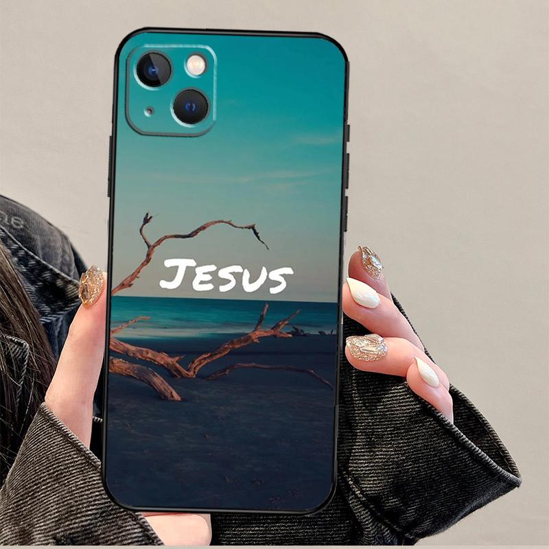 

Verse of The Christian Bible Jesus Phone Case For iPhone 17 Pro Max 14 13 12 11 15 16 Pro Max mini 16 Plus 16e 17 Air Cover iPhone 11Pro MAX