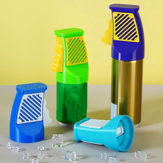 Flasköppnare Ergonomisk Spakdesign Kapsylöppnare för Läskburkar Ölflaskor Burkock Lock Ergonomisk Lättviktig Köksredskap