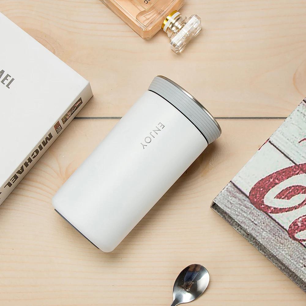 304 Stainless Steel Insulation Cup Leakproof Vacuum Flask Double WallTea Coffee Mug 350ml Cold and Hot Thermal Thermos Travel