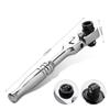 Round Handle Quick Spanner Tool Metal Double Head Ratchet Durable Ratchet Wrench  Hand Tool