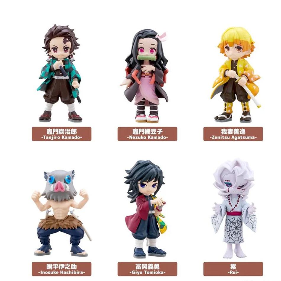 Demon Slayer Anime Figure angel Blind Box Kamado Nezuko Kochou Shinobu Figure Kimetsu No Yaiba Tsuyuri Kanawo Model Doll Toys