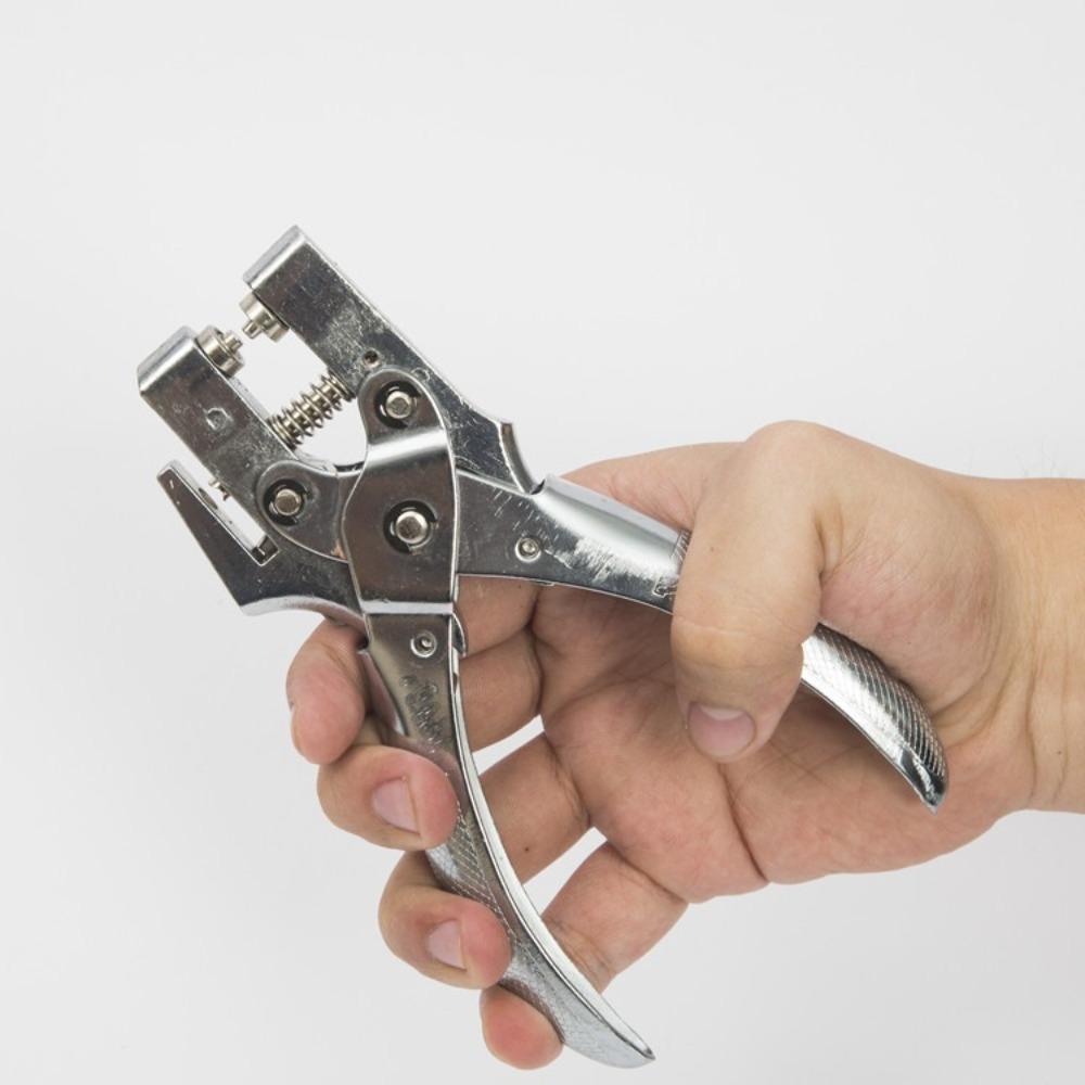 Creative Metal Hole Punch Plier Punching Hole Multifunctional Eyelet Puncher Watchband Strap Hole Puncher DIY Craft Tool
