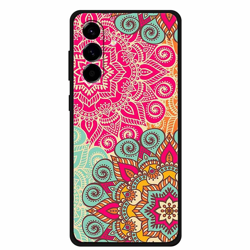 For Samsung Galaxy A56 Case Luxury Wolf Lion TPU Silicone Soft Back Cover for Samsung Galaxy A36 A26 5G Shockproof Bag Printed