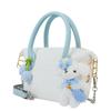DIOR Bag [Customized Cosmetic Bag] Coco Blue Polyester Fiber Simple Niche High-end Trend Commuting Exquisite Fashion Versatile Cute Style Fabric