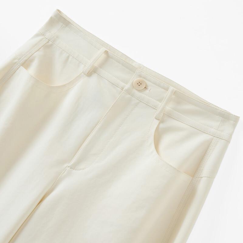 Broadcast Women's Morning Mist Loose Fit Curved Long Pants