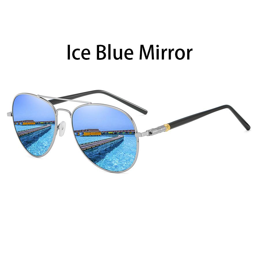 Fashion Vintage Pilot Metal Frame Sunglasses Men Women Eyewear Fishing Driving Man Luxury Brand Designer Sun Glasses