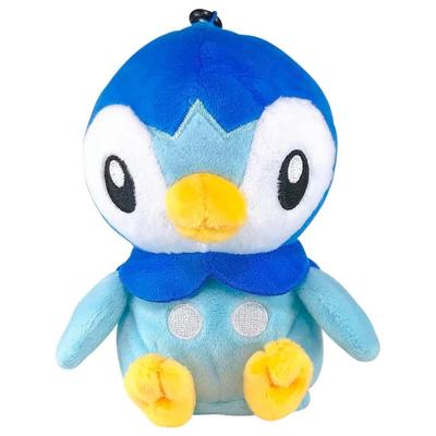 Takara Tomy Arts Sound Plush Approximately 18cm Tall Pokémon Toy, Pokémon Piplup,