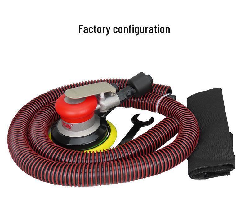 Gaobao 5-Inch Pneumatic Sander Polisher: Versatile Vacuum Air Tool for Sanding, Polishing, Waxing, and Grinding