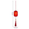 Chinesische Laterne für die Neujahrsfeierlichkeiten 2026 mit leuchtender LED und Seidentuch für kulturelle Feiertagsdekorationen