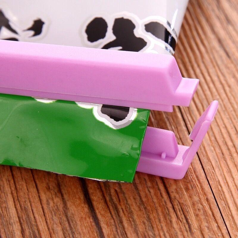 12PCS Portable New Kitchen Storage Food Snack Seal Sealing Bag Clips Sealer Clamp Plastic Tool Accessories