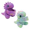 Onda Dakkosaurus Toy Set of 2, Snap Band Dinosaur Plush Bracelet, Educational Toy, Colors Unspecified, 2 Pieces