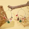 European & American Christmas Tree Bell Stud Earrings - Creative Fashion Style