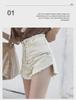 2023 Korean Women's Slim Tassel Denim Shorts - Fashionable Ultra-Short Jeans