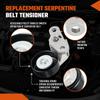 Serpentine Pulley AC Belt Tensioner Wear Resistant Non Deformable Quick Install Easy To Use Quick Install Car Tensioner