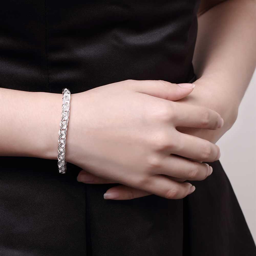 retro twisting circle chain   Copper Bracelet for woman Popular Wedding party Christmas Gifts fashion Jewelry
