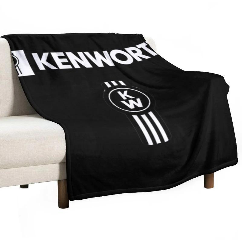 

KW Truck Ken worth 3D Printed Flannel Blanket Sherpa Fleece Throw Warm Gift for Kids Adults Home Office 70x100cm(28x39inch)