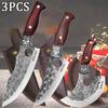 Nerezová Santoku Univerzální Škrabka Jedinečné Nože Ostrý Sashimi Nůž Kuchyňský Víceúčelový Nůž Nůž na Hovězí Rybí Maso Sekáček Vykosťovací Nůž