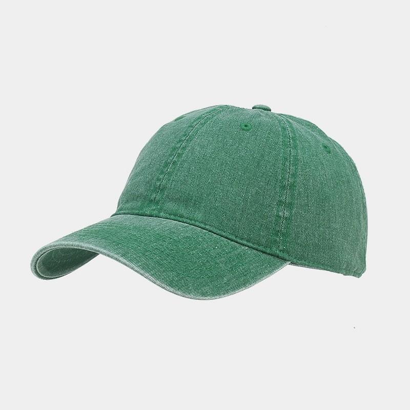 Waterwash Baseball Cap For Men And Women Sun Protection Adjustable Cotton Outdoor Sun Hat