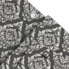 Modern Floral Shower Curtain Setblack And White Damask Print Bath Decor For Home Decoration 3D Waterproof Fabric With Hooks